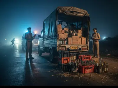 झारखंड पुलिस को बड़ी कामयाबी, पकड़ी गई सवा करोड़ रुपए की अवैध शराब; एस्कॉर्ट कर रही थीं 2 गाड़ियां