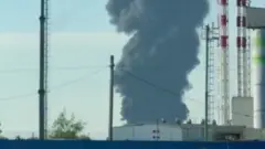 Ukrainian drones target St Petersburg in attack Russia calls 'unprecedented'