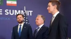 US-Iran talks begin in Switzerland as Tehran says it closed Strait of Hormuz