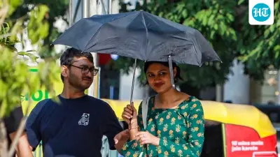 Delhi bakes as 'feels like' temp soars to 53.5°C, and it's not yet a heatwave
