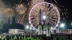 US marks 250th birthday with fireworks, flyovers and extreme weather