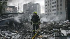 At least 11 killed in second Russian strikes on Kyiv in a week