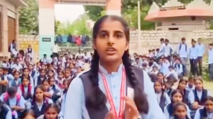 School students from Beed to Barmer on streets demanding better facilities
