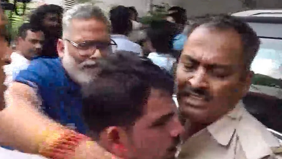 Slipper hurled at Pappu Yadav: Police identify accused, say no criminal record found