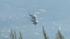 Two crew killed as British pilot survives after firefighting helicopters collide in Greece