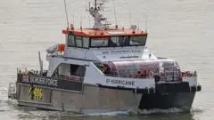 More than 150 migrants rescued after boat catches fire in Channel