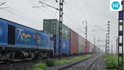 Indian Railways operates first ever double-stack long-haul container train I WATCH