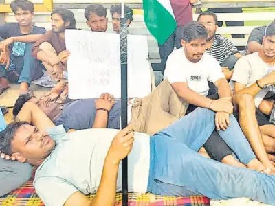 रांची में नया बवाल, अब सेंट्रल यूनिवर्सिटी के छात्र भड़के; भूख हड़ताल पर बैठे