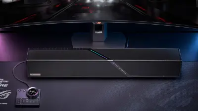 ASUS' first gaming soundbar is now available in the US for $600