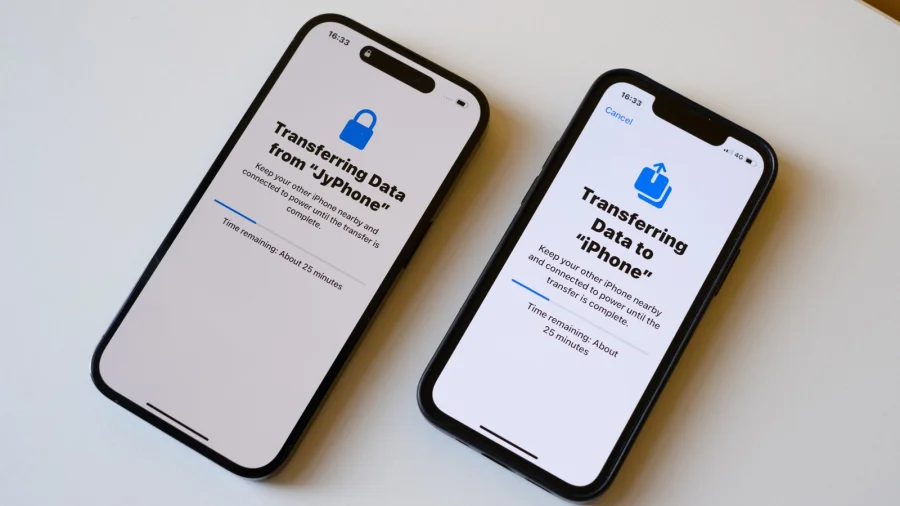 How to transfer data from your old iPhone to a new one