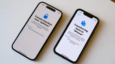 How to transfer data from your old iPhone to a new one
