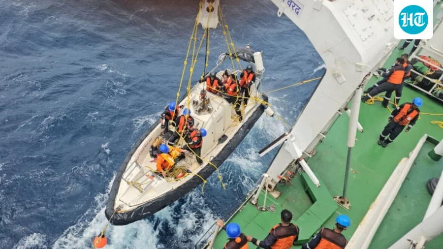 Two Chinese survivors rescued days after cargo ship sinks near Odisha