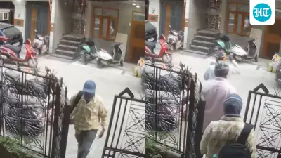3 masked men burgle Alka Lamba's father's home in Delhi; Congress leader shares CCTV footage