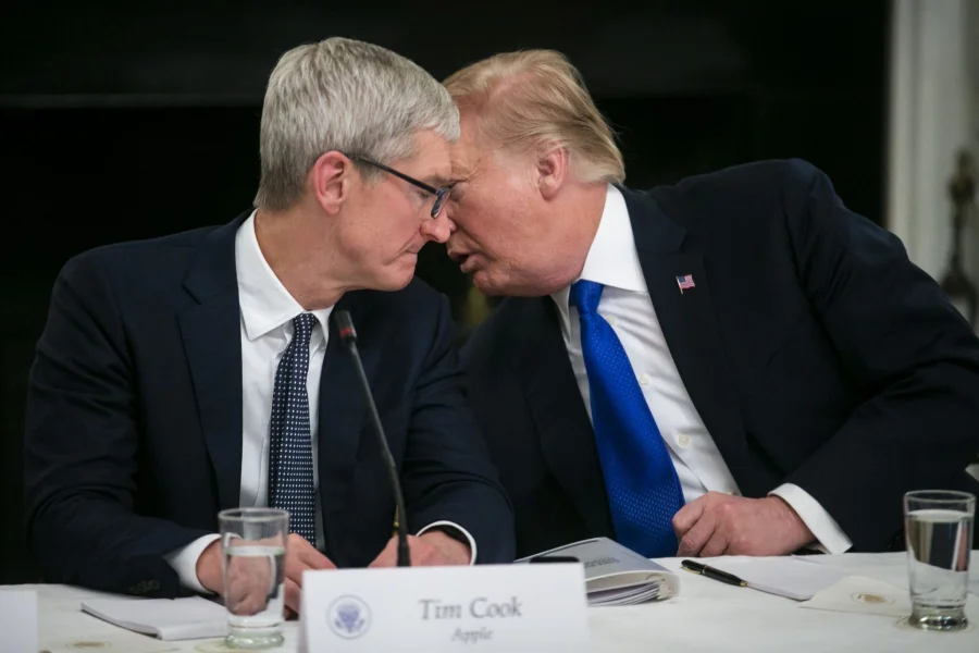 Tim Cook stepped down as Apple CEO, but the ‘Trump whisperer’ isn’t going anywhere