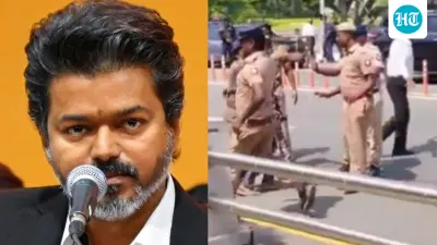 Couple tries to breach CM Vijay's security near Tamil Nadu Secretariat, detained by police