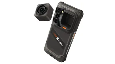 This rugged smartphone's camera is a removable action cam