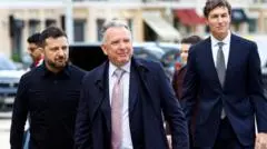 US envoys meet Zelensky in Ukraine after talks with Putin in Russia