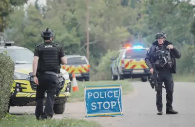 British police arrest five men for allegedly preparing a terrorism attack with explosives on a base used by U.S. bombers for Iran war