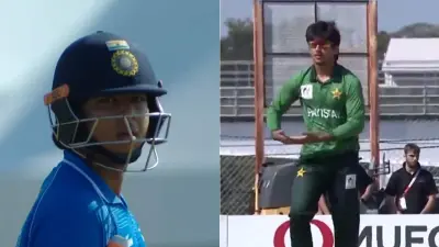 WATCH: Pakistan Star Mocks Vaibhav Sooryavanshi With 'Baby' Gesture In IND vs PAK Final