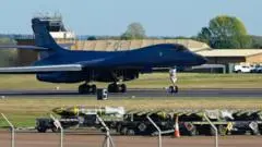 US air force removes all bombers from British military base RAF Fairford