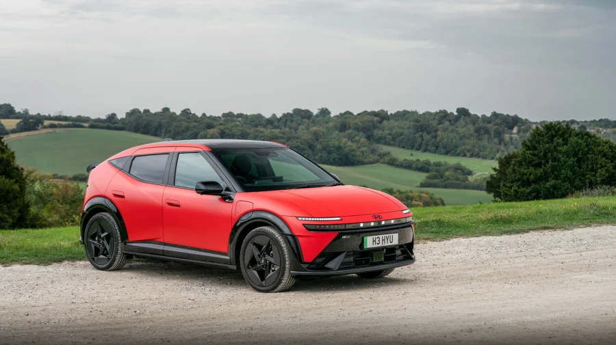 Hyundai's all-electric hot hatch goes on sale in the UK, starting at around $25,000