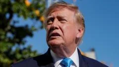 Trump says 'threat' led US to pull bombers from RAF Fairford