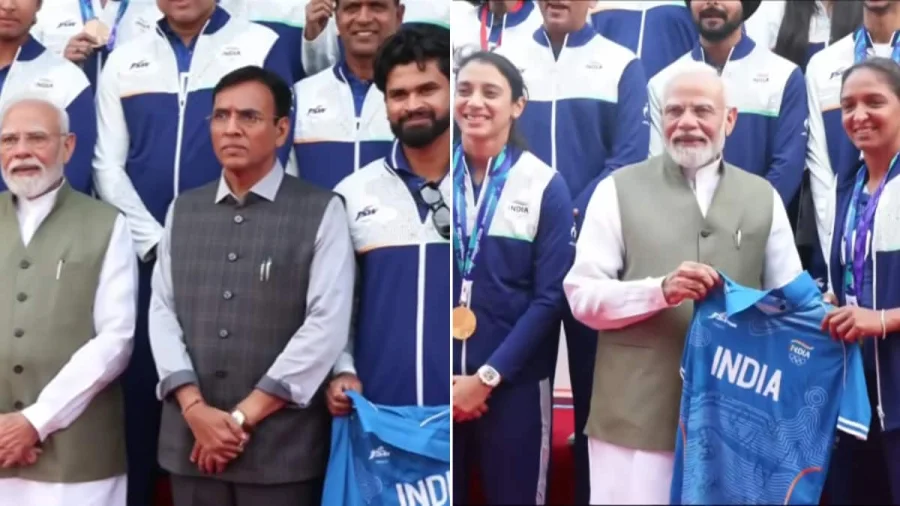 PM Modi Meets Asian Games Gold-Winning Indian Cricket Teams After Historic Double Triumph